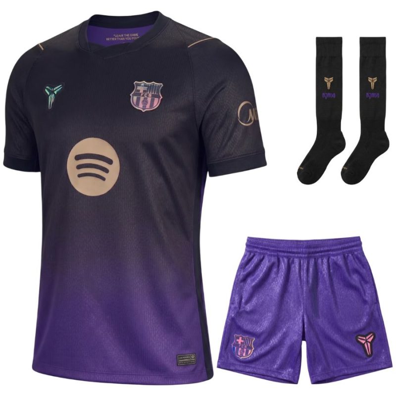 Maillot Barca Kit Enfant Exterieur 2026 2027 (1)