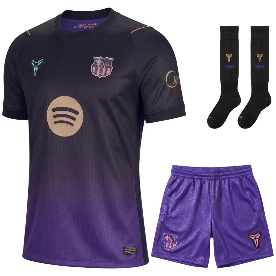 Maillot Barca Kit Enfant Exterieur 2026 2027 (1)