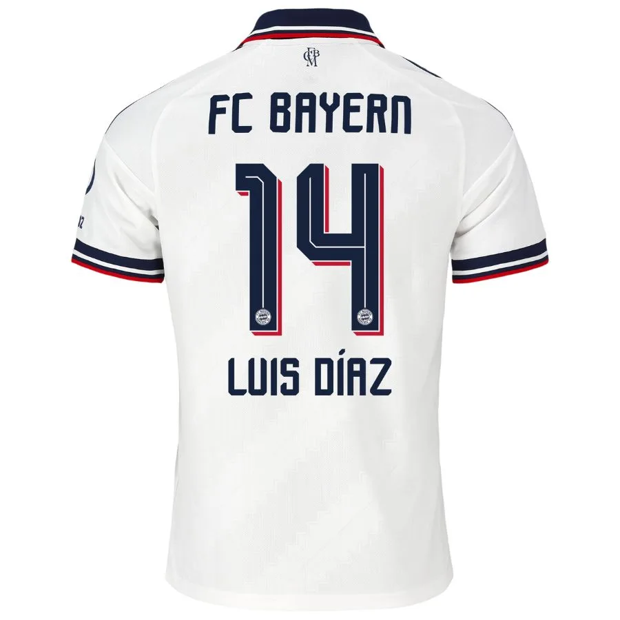 Maillot Bayern Munich Exterieur 2026 2027 Luis Diaz