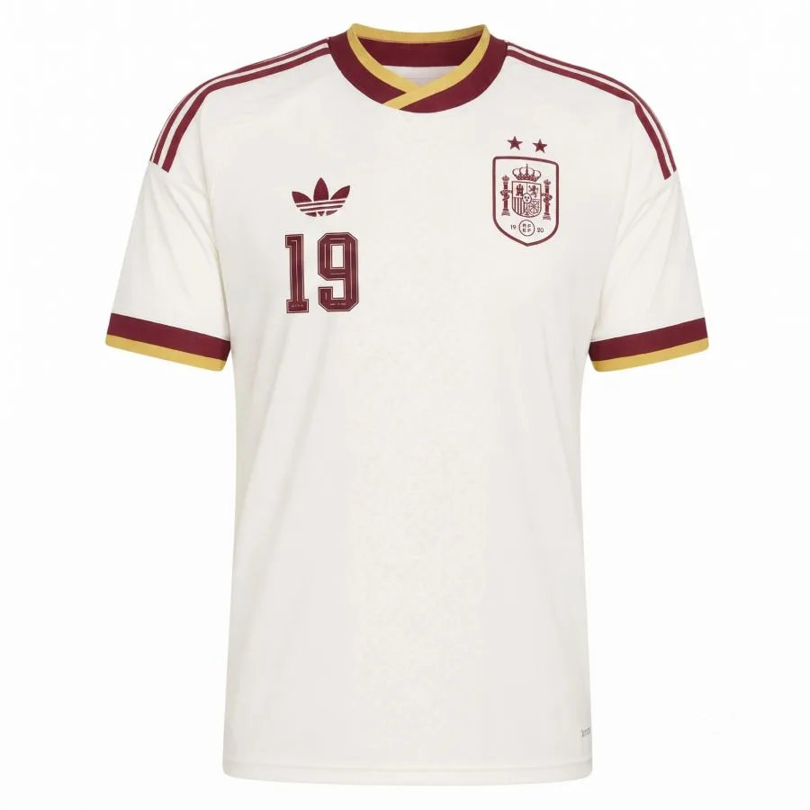 Maillot Espagne Exterieur 2026 2027 Lamine Yamal 2 Etoiles (3)