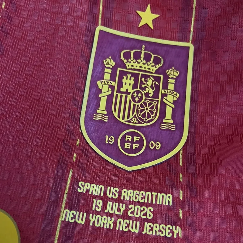 Maillot Espagne Finale Coupe du Monde 2026