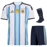 Maillot Kit Enfant Argentine Domicile 4 Etoiles (1)