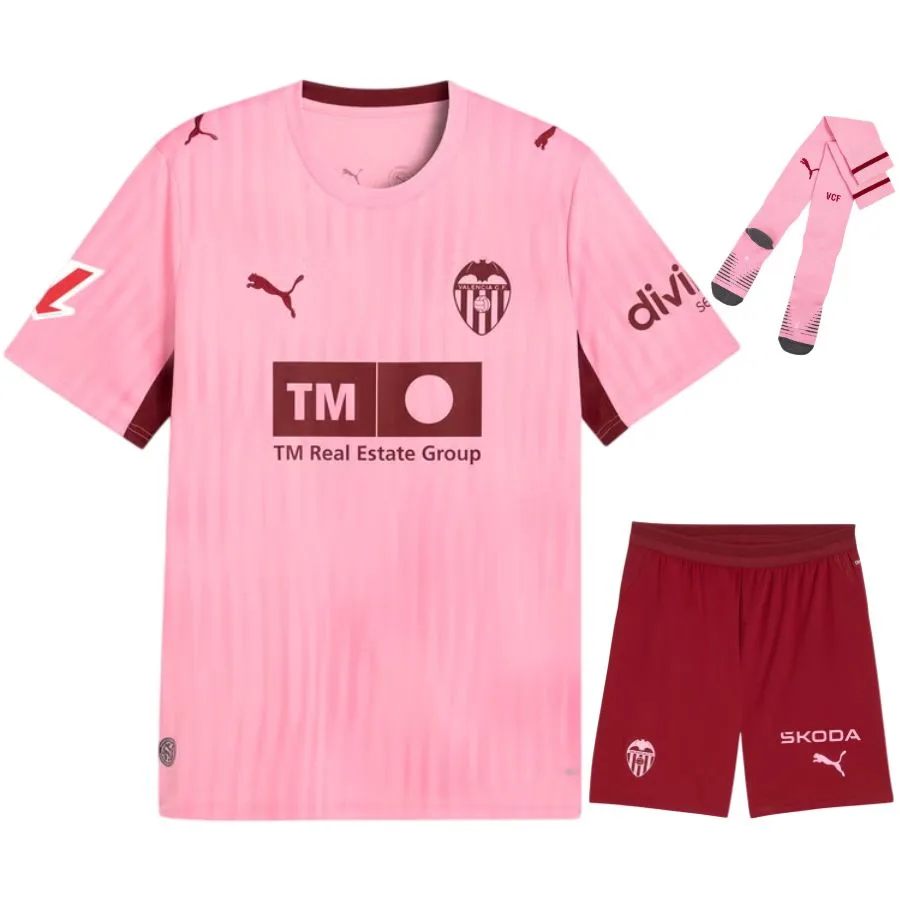 FC Valencia Third Children's Kit Jersey 2026 2027