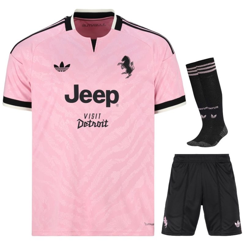 Maillot Kit Enfant Juventus Exterieur 2026 2027