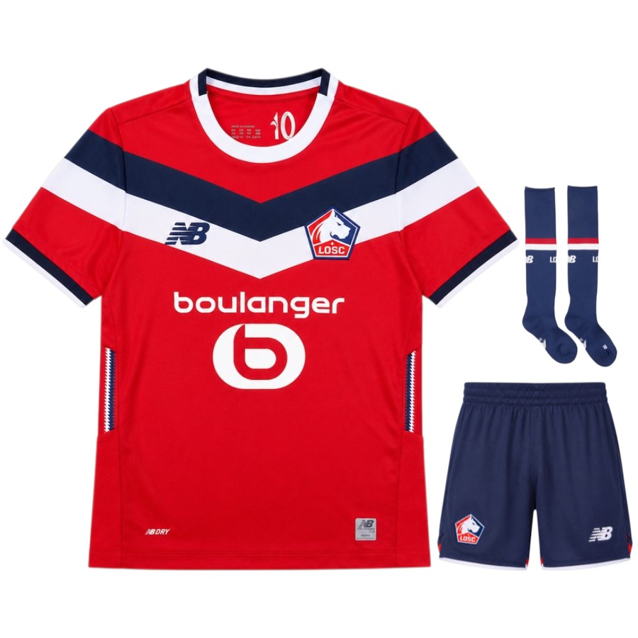 Maglia LOSC Home Bambino 2026 2027 (1)