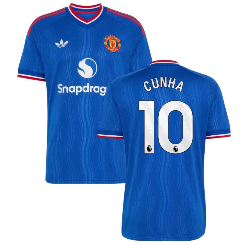 Maillot Manchester United Exterieur 2026 2027 Cunha