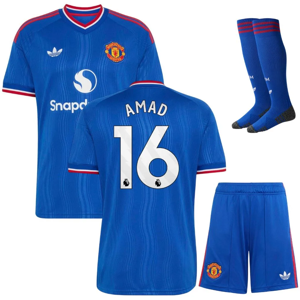 Maillot Manchester United Kit Enfant Exterieur 2026 2027 Amad