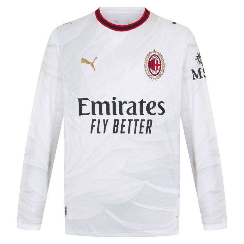 Maillot Milan AC Exterieur 2026 2027 Manches Longues (1)
