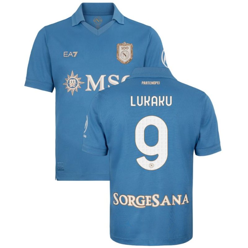 Maillot Naples Domicile 2026 2027 Lukaku
