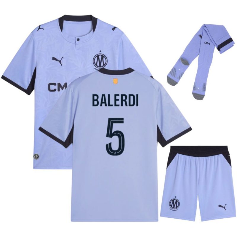 Maillot OM Kit Enfant Third 2026 2027 Balerdi