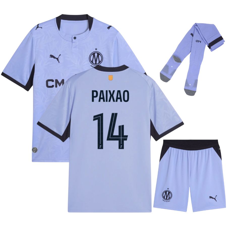 Maillot OM Kit Enfant Third 2026 2027 Paixao
