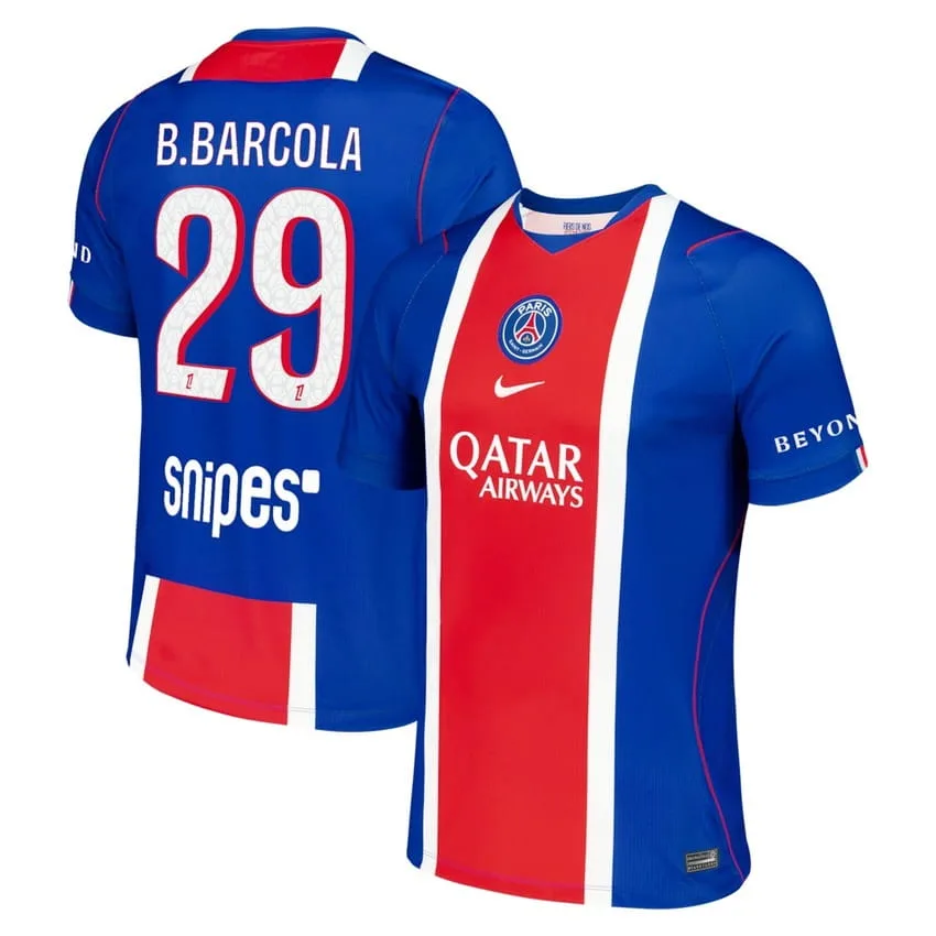 Maillot PSG Domicile 2026 2027 Barcola
