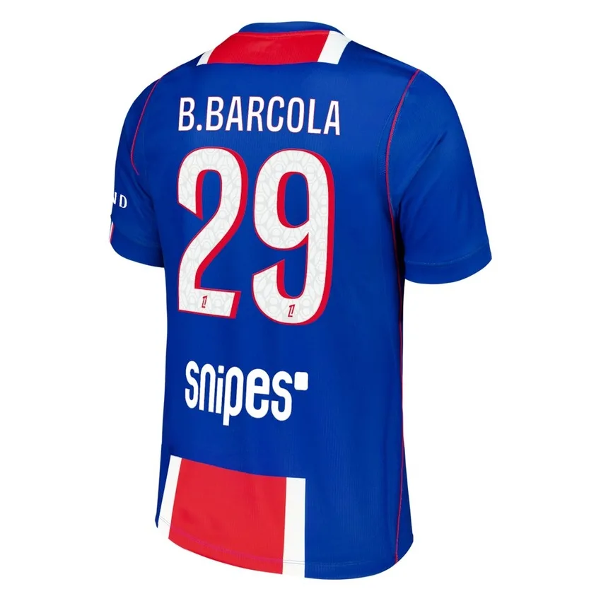 Maillot PSG Domicile 2026 2027 Barcola