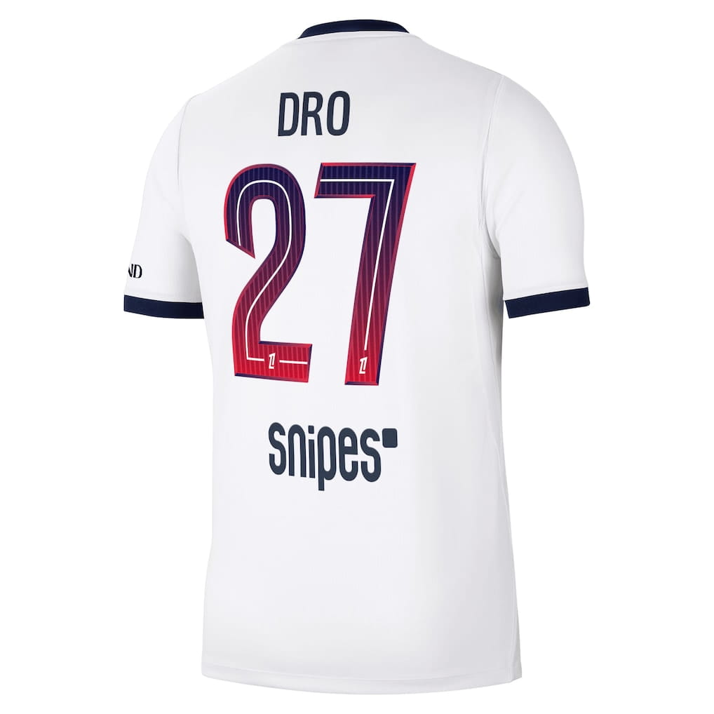 Maillot PSG Exterieur 2026 2027 Dro
