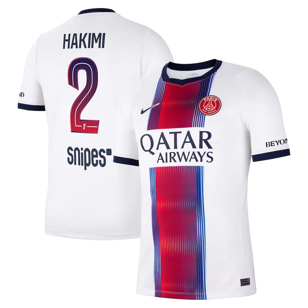 Maillot PSG Exterieur 2026 2027 Hakimi