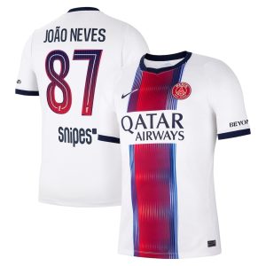 Maillot PSG Exterieur 2026 2027 Joao Neves