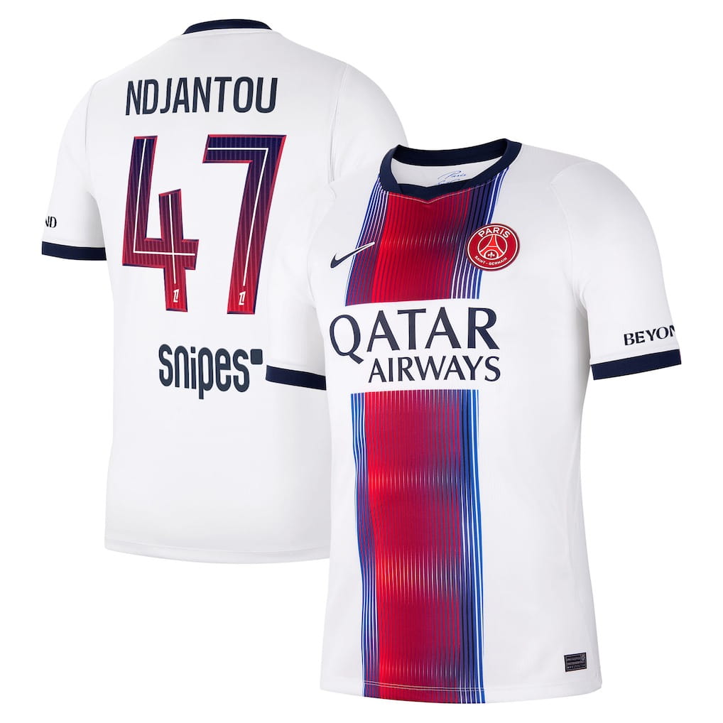 Maillot PSG Exterieur 2026 2027 Ndjantou