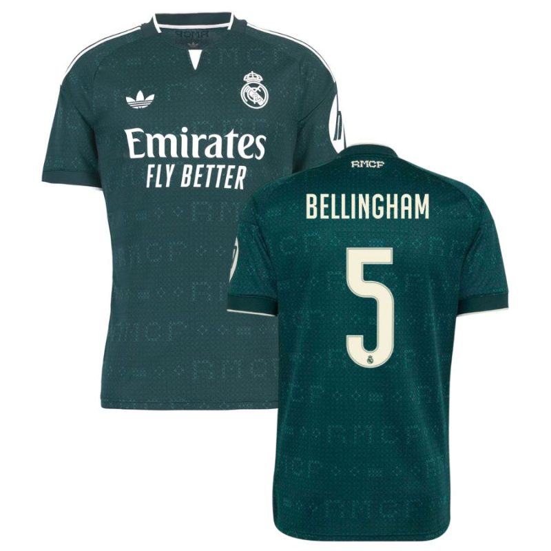 Maillot Real Madrid Exterieur 2026 2027 Bellingham