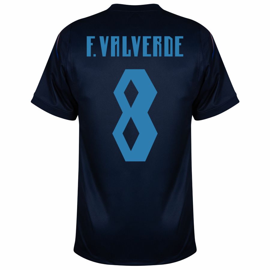 Maillot Uruguay Exterieur 2026 2027 F. Valverde (2)
