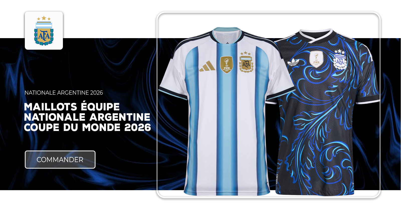 maillot argentine coupe du monde 2026