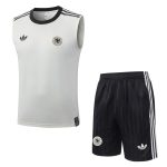 Debardeur Short Allemagne 2026 2027 Blanc Cassé