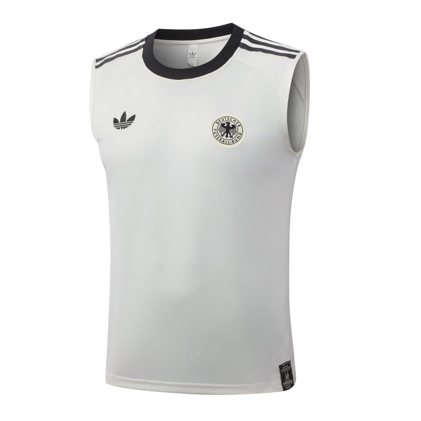 Debardeur Short Allemagne 2026 2027 Blanc Cassé