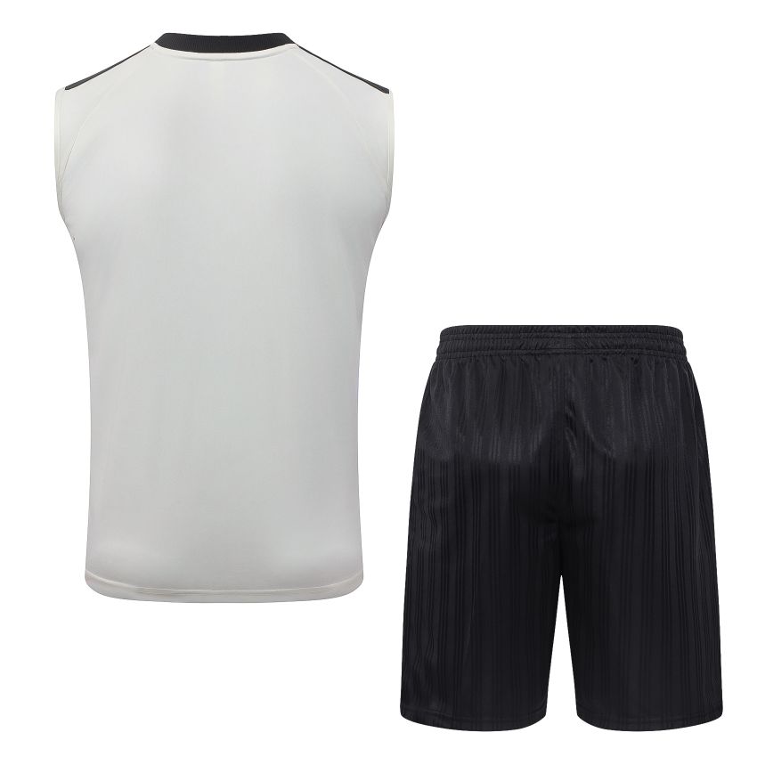 Debardeur Short Allemagne 2026 2027 Blanc Cassé