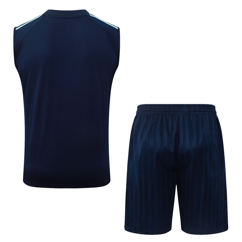 Debardeur Short Allemagne 2026 2027 Bleu Nuit