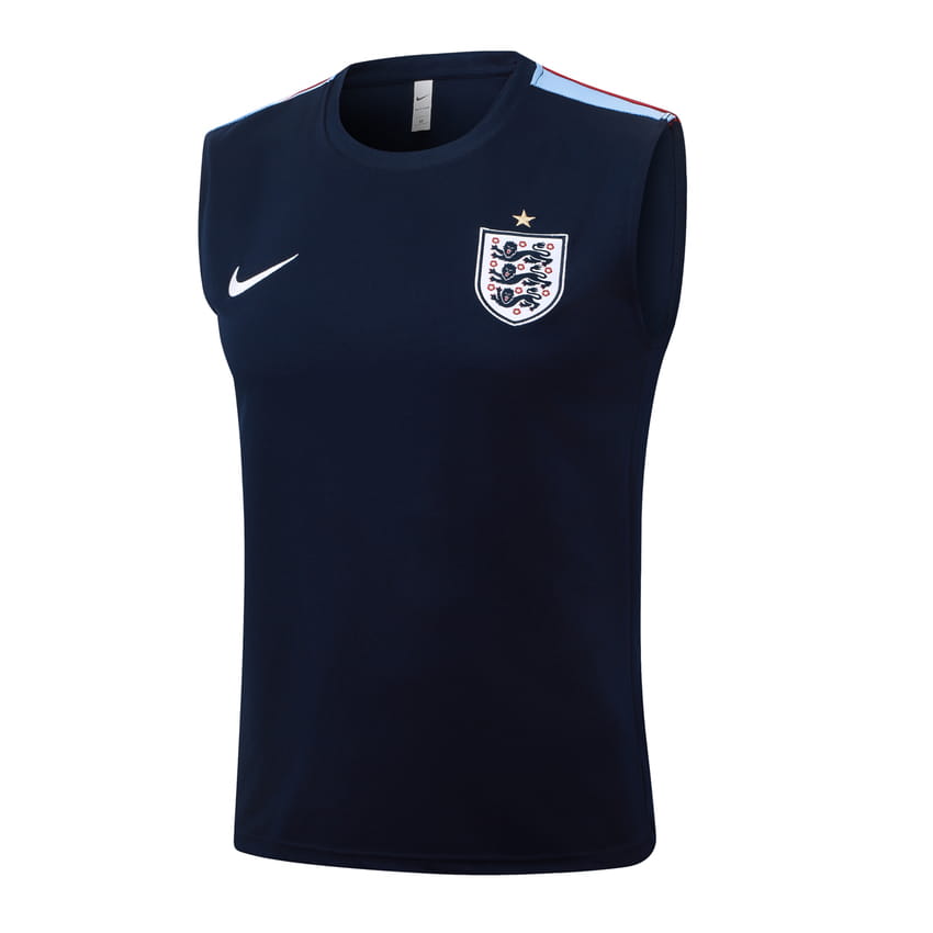 Debardeur Short Angleterre 2026 2027 Bleu Sombre