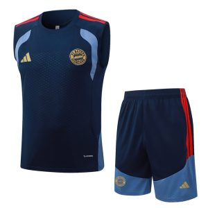 Bayern Munich 2026/2027 Dark Blue Tank Top and Shorts