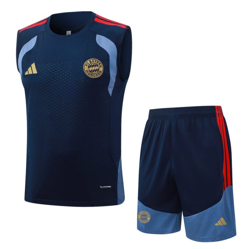 Debardeur Short Bayern Munich 2026 2027 Bleu Sombre