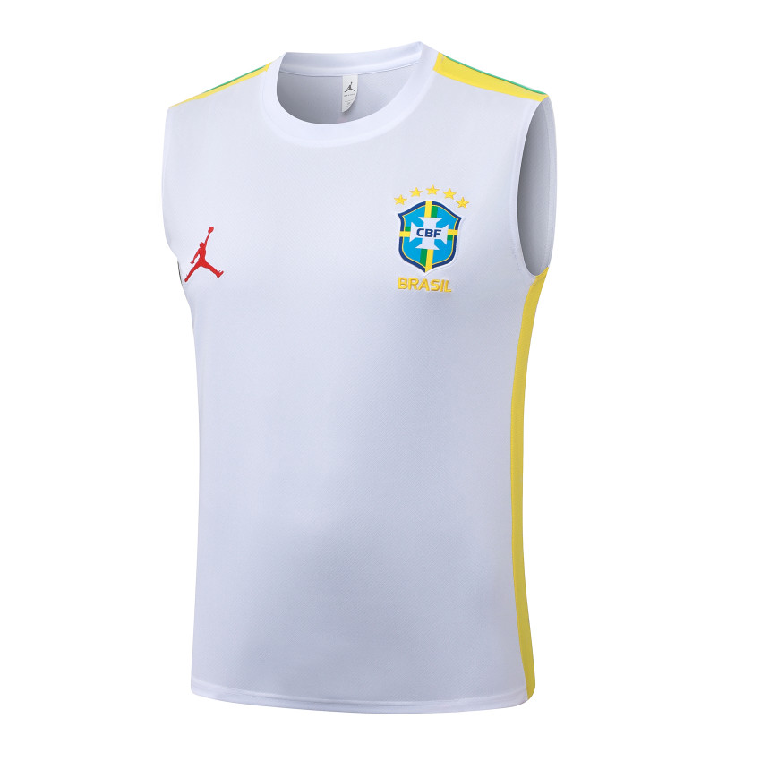 Debardeur Short Bresil 2026 2027 Blanc