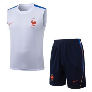 Debardeur Short Equipe de France 2026 2027 Blanc