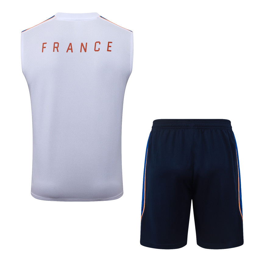Debardeur Short Equipe de France 2026 2027 Blanc
