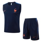 Debardeur Short Equipe de France 2026 2027 Bleu Sombre