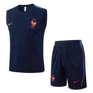 Debardeur Short Equipe de France 2026 2027 Bleu Sombre