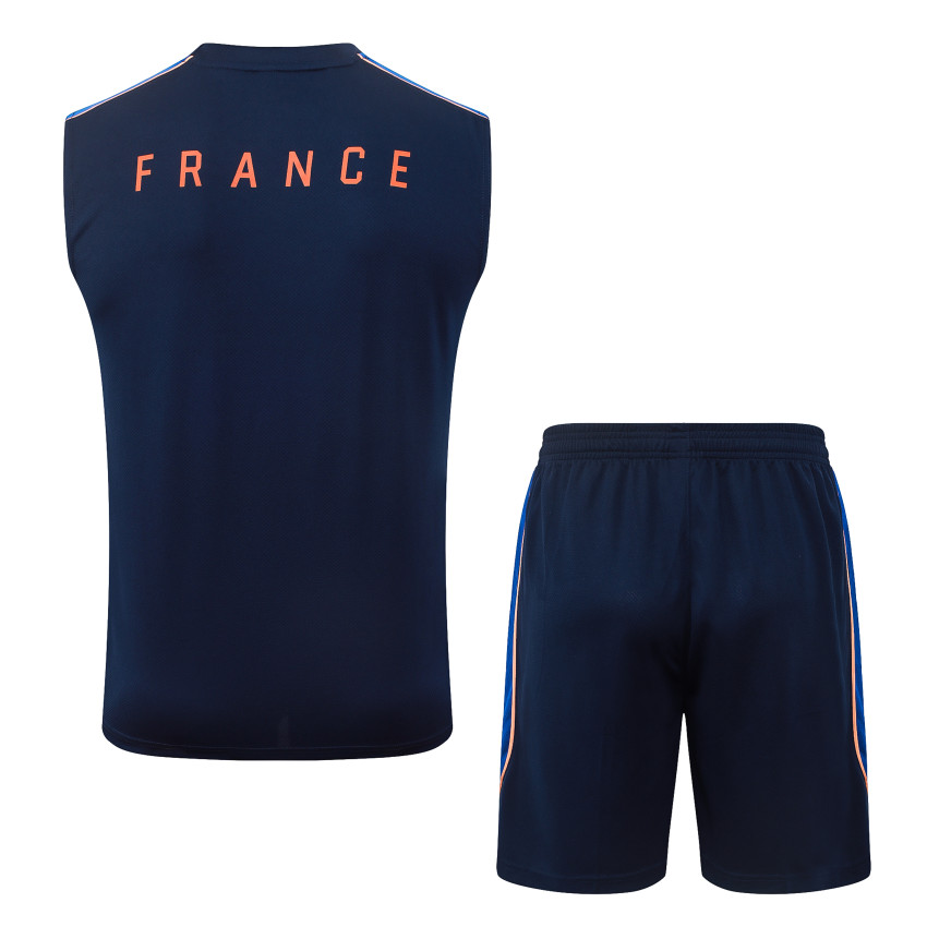 Debardeur Short Equipe de France 2026 2027 Bleu Sombre