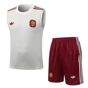 Debardeur Short Espagne 2026 2027 Bleu Rouge