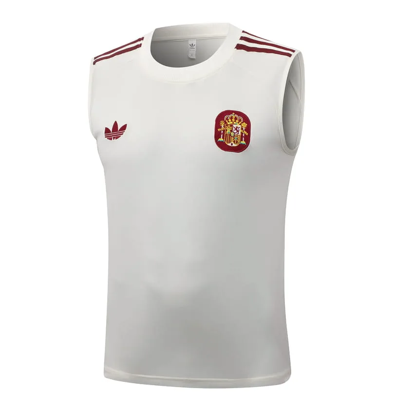 Debardeur Short Espagne 2026 2027 Bleu Rouge
