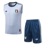 Debardeur Short Italie 2026 2027 Blanc Cassé