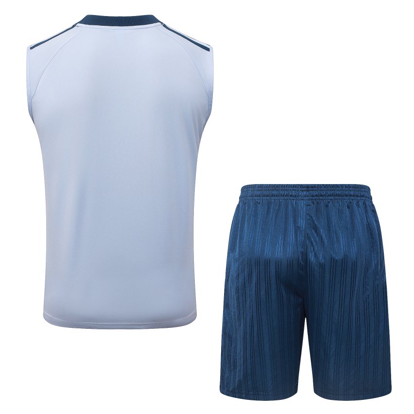 Debardeur Short Italie 2026 2027 Blanc Cassé