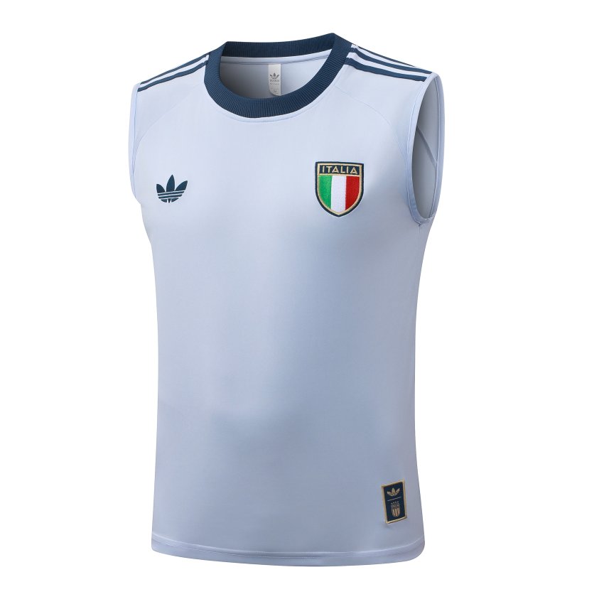 Debardeur Short Italie 2026 2027 Blanc Cassé