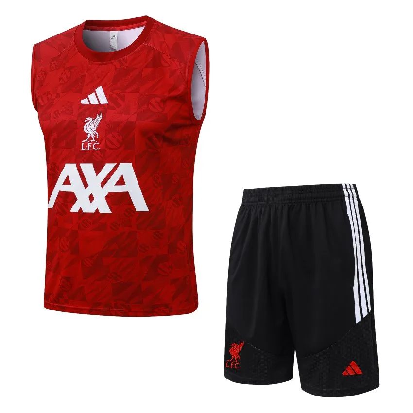 Liverpool 2026-2027 Tank Top and Shorts - Midnight Red