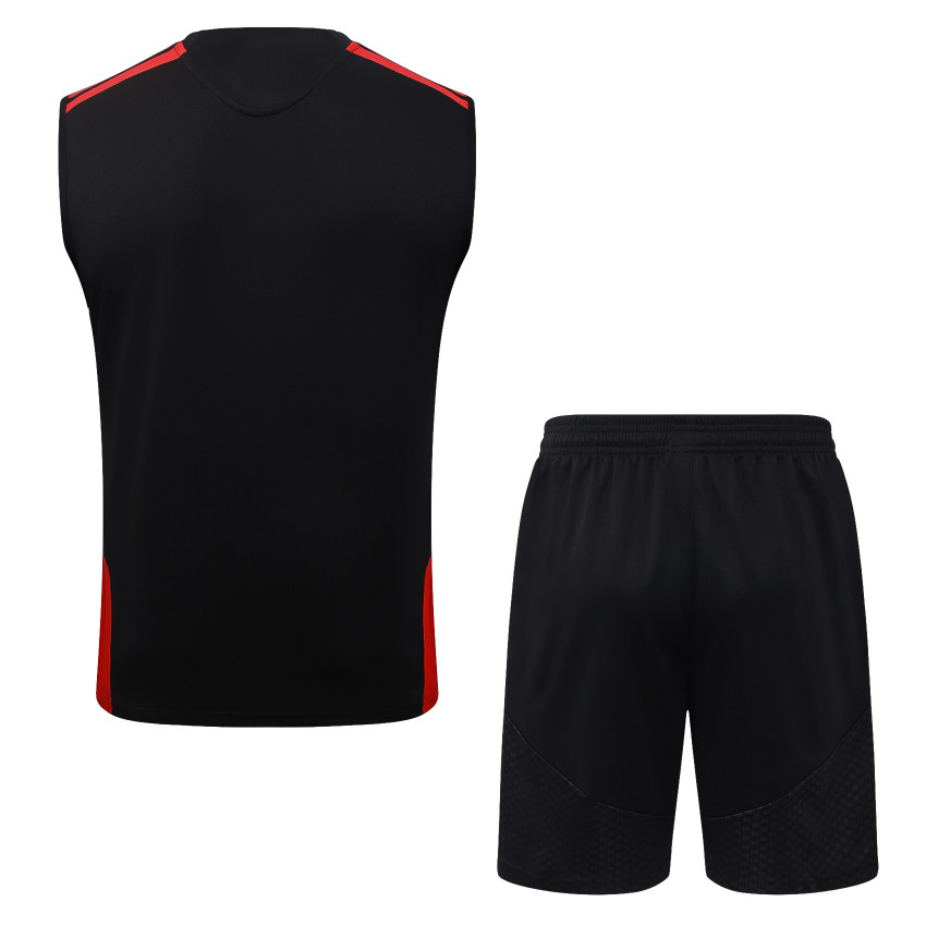 Debardeur Short Manchester United 2026 2027 Noir Charbon