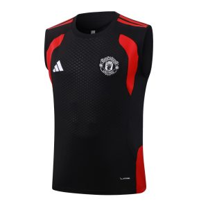 Manchester United 2026/2027 Tank Top and Shorts - Charcoal Black