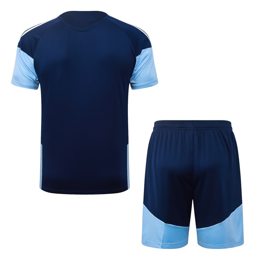 Ensemble Maillot Short Ajax 2026 2027 Bleu Sombre
