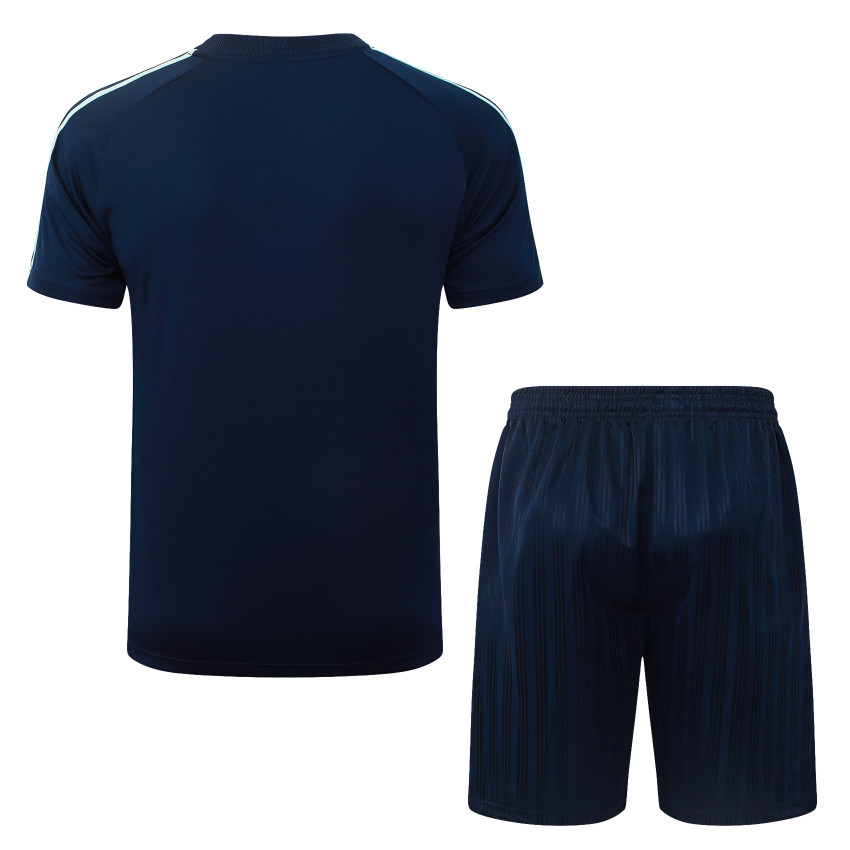 Ensemble Maillot Short Allemagne 2026 2027 Bleu Nuit
