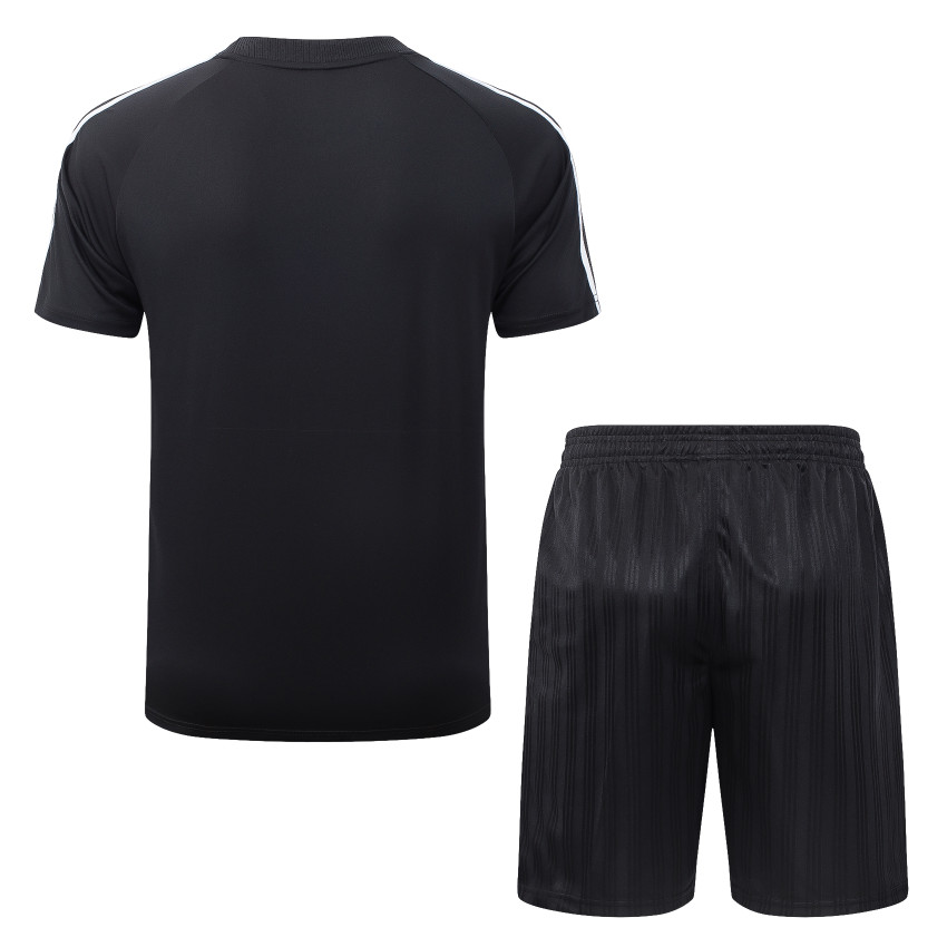 Ensemble Maillot Short Allemagne 2026 2027 Noir Blanc