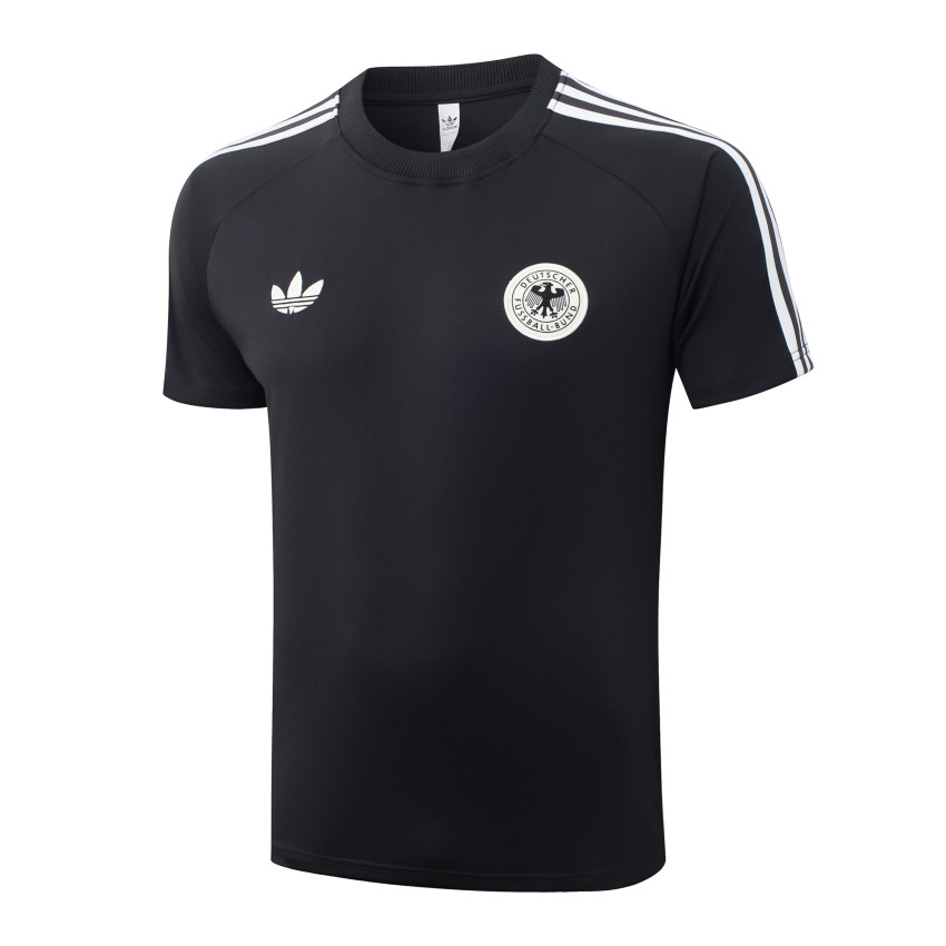 Ensemble Maillot Short Allemagne 2026 2027 Noir Blanc