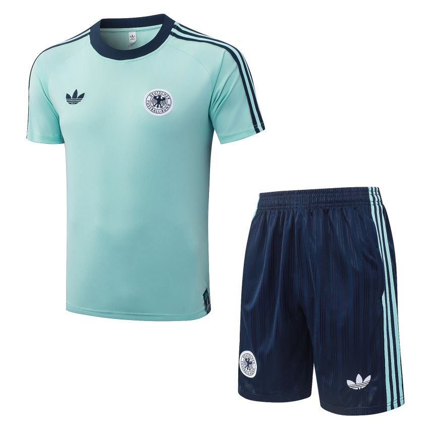 Ensemble Maillot Short Allemagne 2026 2027 Vert Clair
